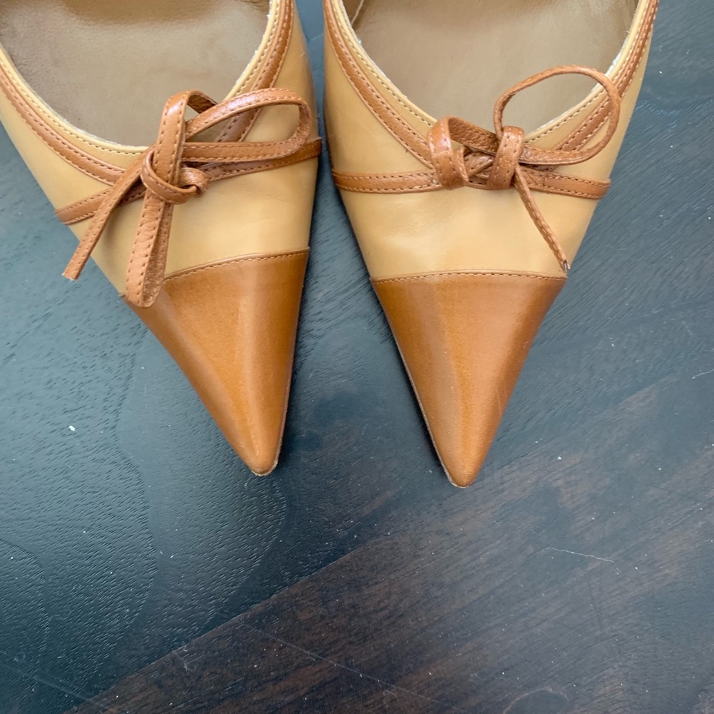 Manolo Blahnik Bow Tie Heels - Picture 3 of 7